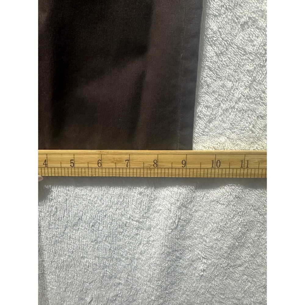 Cotton Casual Pants Brown Chinos Straight Leg Everyday Comfort 42x30 - Picture 13 of 13